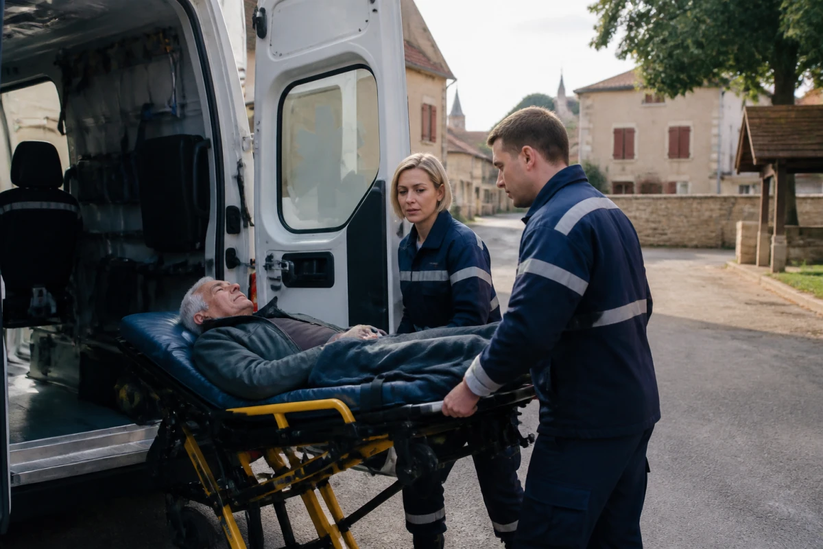 Ambulance urgence Floing